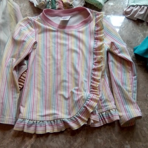 RUFFLE BUTTS SWIMWEAR 3 & 5 - Picture 5 of 10